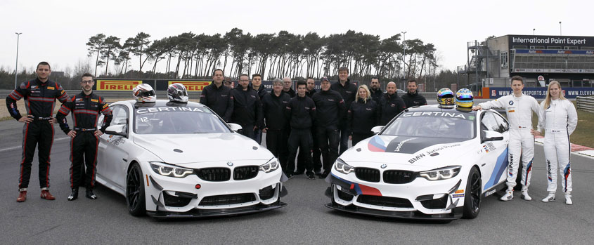 2018 BMW M4 Test Zolder Team