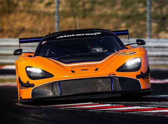 McLaren 720S GT3 test