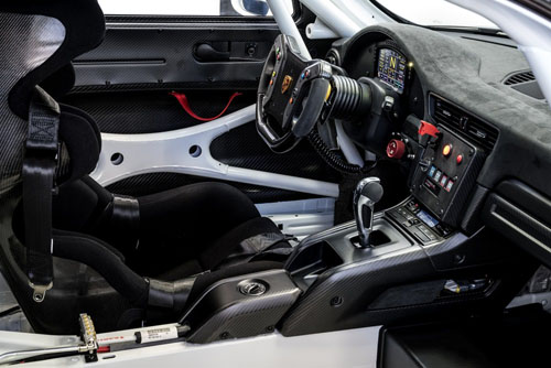 Porsche GT2 CS cockpit