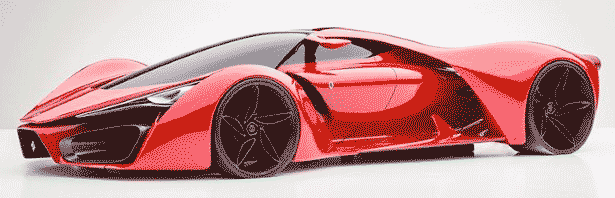 ferrari lmh artistrender