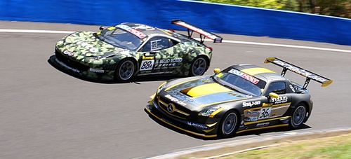 Il Bello Rosso-Ferrari / Erebus Motorsport-Mercedes - www.bathurst24hour.com.au